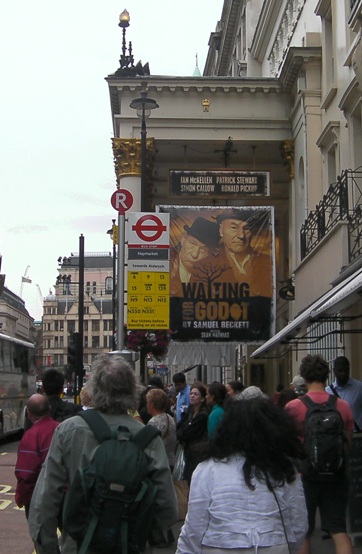 Theatre Royal, Haymarket, Waiting on Godot, July 2009