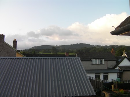 HayOnWye9a The view out our inn window