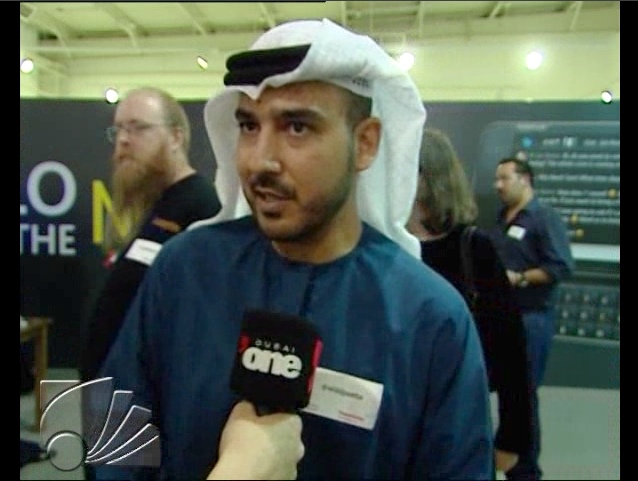 There we are lurking in the background, while Mohamed of @wildpeeta explains Twitter.