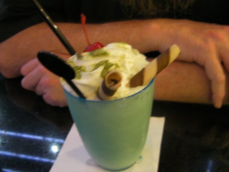 Green Tea Milkshake