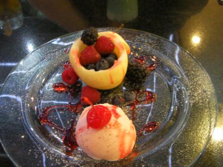 Stuffed Pear dessert