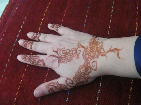 RightHenna right hand henna tatoo