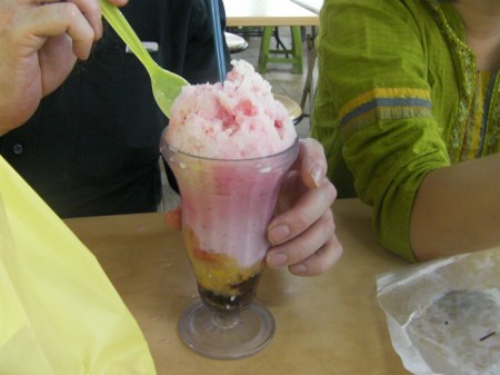 KitchenSinkDrink glass with several layers of ingredients