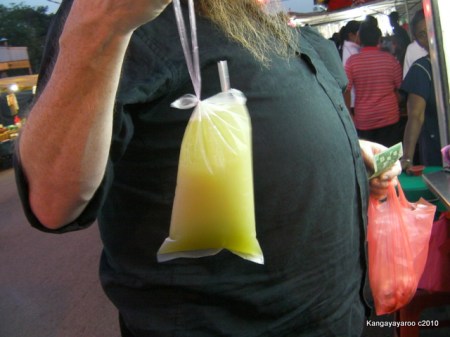 juice in a bag