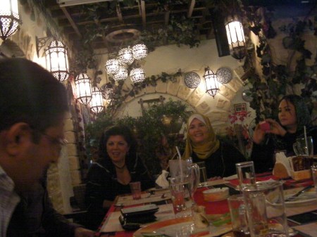 Octavia Nasr dinner gathering