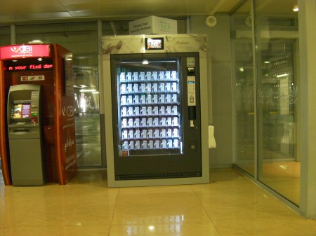 Perfume Vending Machine 1 a perfume vending machine