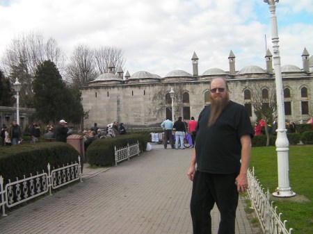 DaddyBird at Blue Mosque