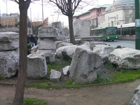 Theodosius 1 stone ruins