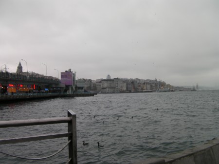 Galata bridge across the Golden Horn, Istanbul