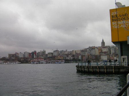 other side of the Galata Bridge