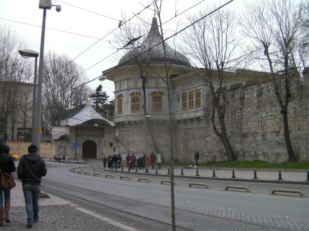 round stone gazebo