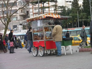 vendor's cart 
