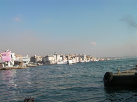 Ferry view from ferry landing