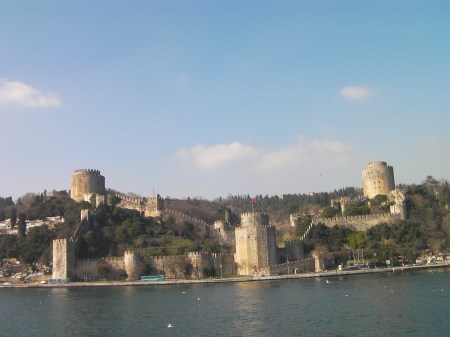 Fortress fortress on the shore