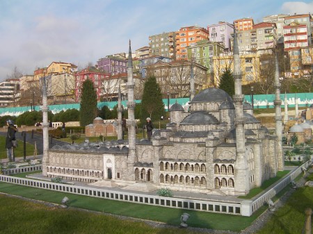 miniature of the Blue Mosque