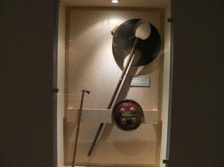 large double blade battle axe