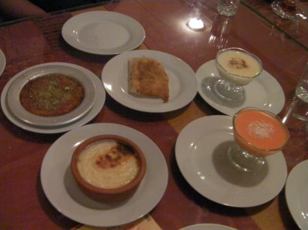 Five desserts five servings of different desserts