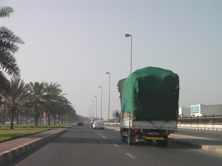 Hay Truck truck loaded with hay bales