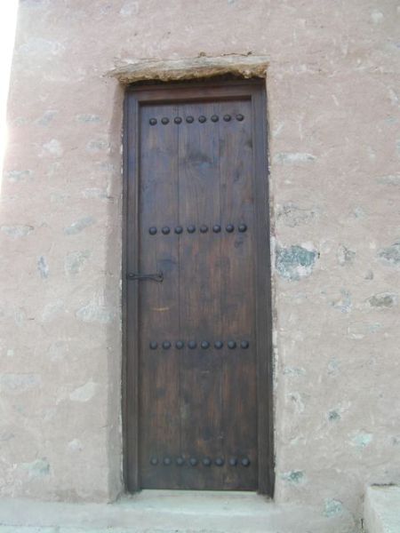 Bithnah Fort 6 wooden door