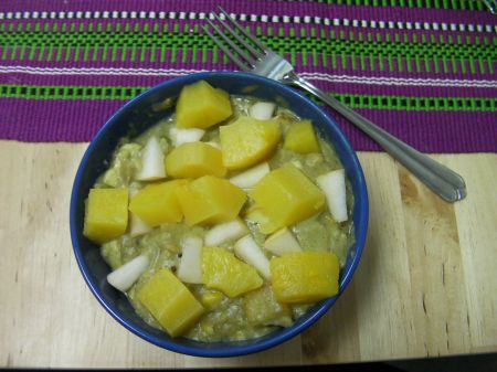 Home Made Korma bowl of home made korma