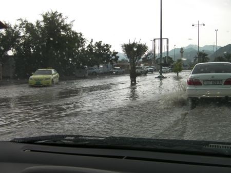Rain flooded street rain flooded street