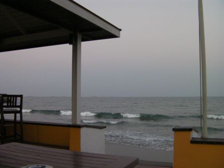 waves and beach