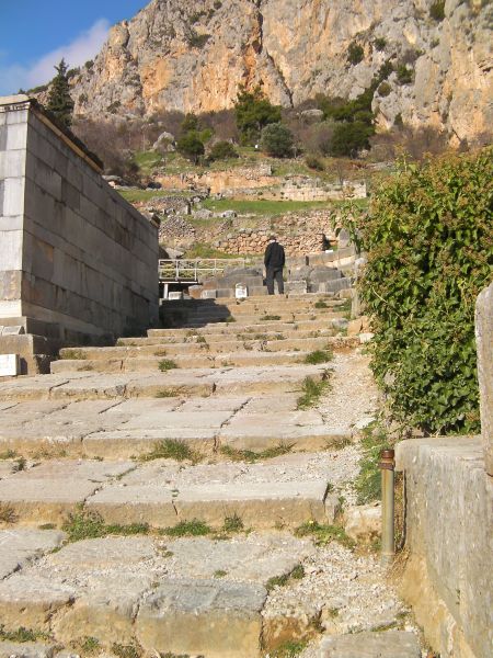 more stone stairs