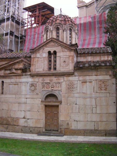 small, ancient church 