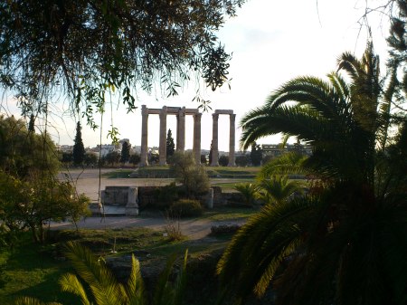 Temple of Zeus ruins of the temple