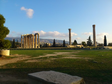 Temple of Zeus ruins of the temple