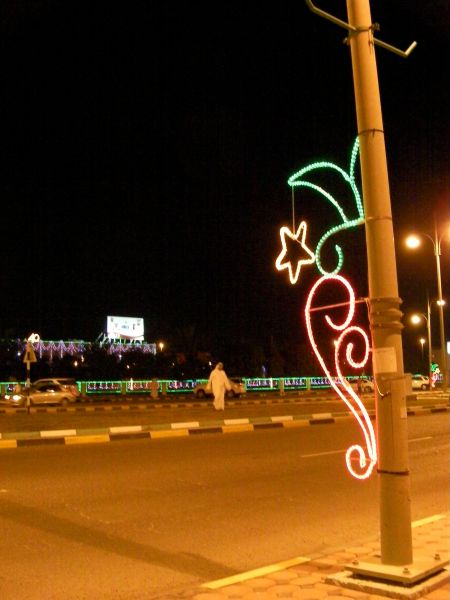 Light post Decor decorative light attached to a lamp post