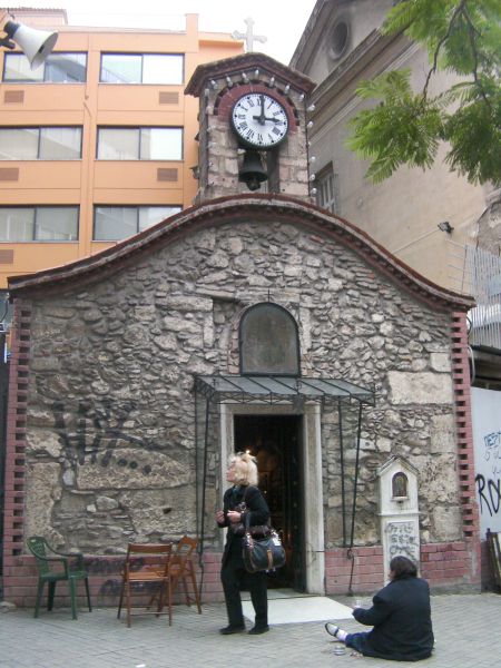 small stone chapel
