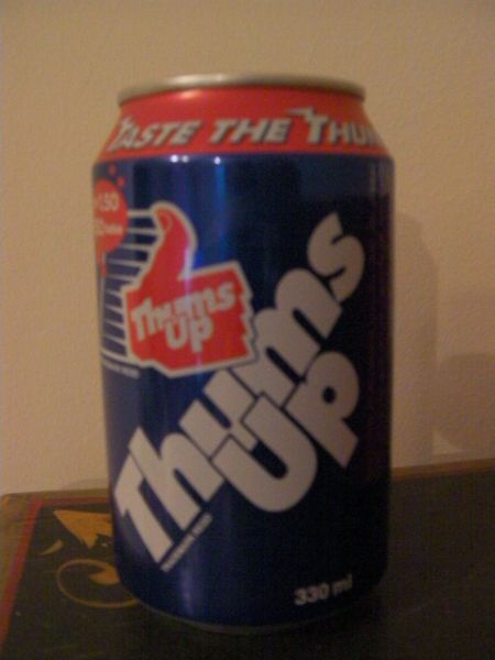 Thums Up can of soda