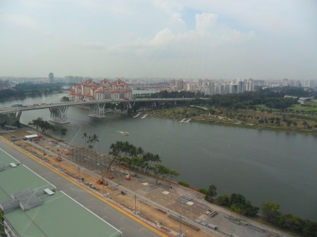 Kallang River as seen from the ferris wheel