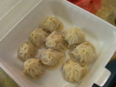 Chinese pork dumplings