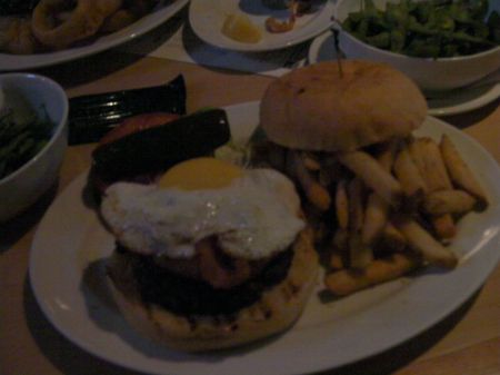 Burger 2 large burger and fries