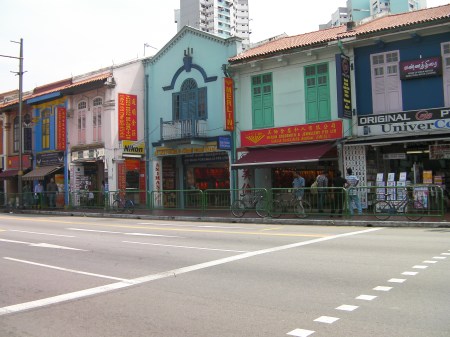 colorfully painted buildings