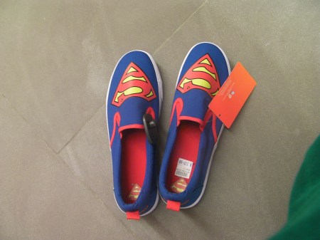 Superman shoes men's shoes with Superman on them