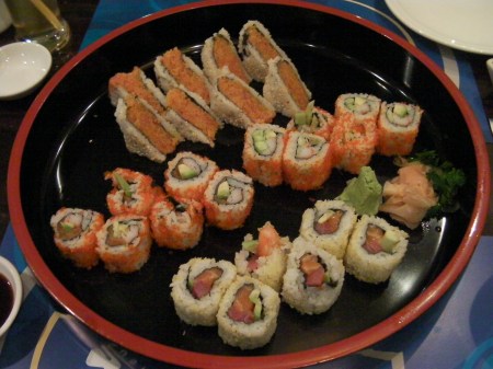 Maki Rolls variety of maki sushi rolls
