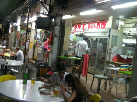 open air, alleyway restaurant