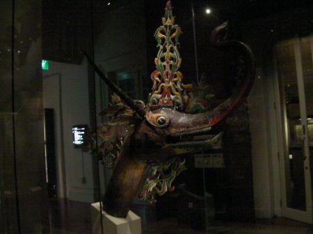 Wooden Carving carved dragon head