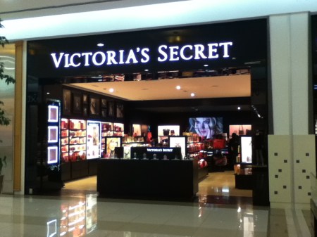 Victoria's Secret store in a mall