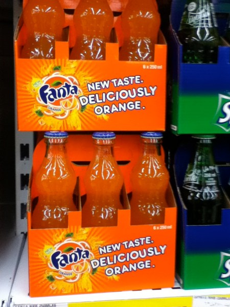 Fanta fanta soda six packs stating new slogan