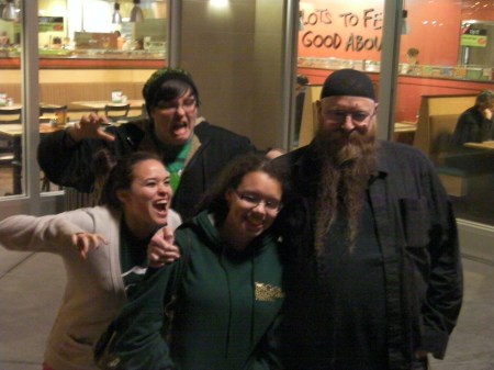 teens re-enacting Dr. Who evil angels