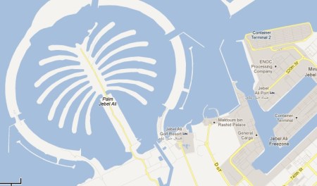 Google map view of Jebel Ali