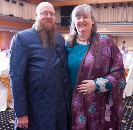 couple in Indian attire