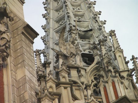 ornate church spires