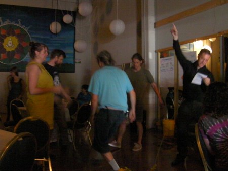people dancing