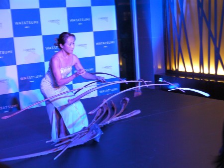 Miyoko Shida Rigolo doing a balance performance