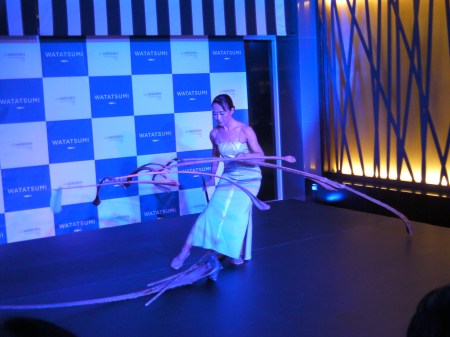Miyoko Shida Rigolo doing a balance performance